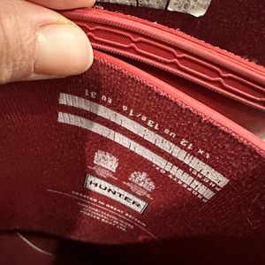 Hunter kids rain boots